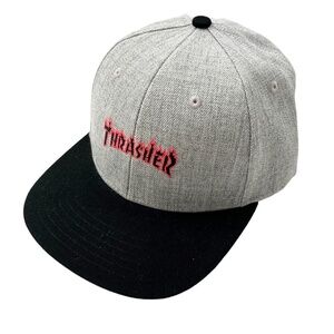 NWOT Thrasher Pink Flames Logo Hat